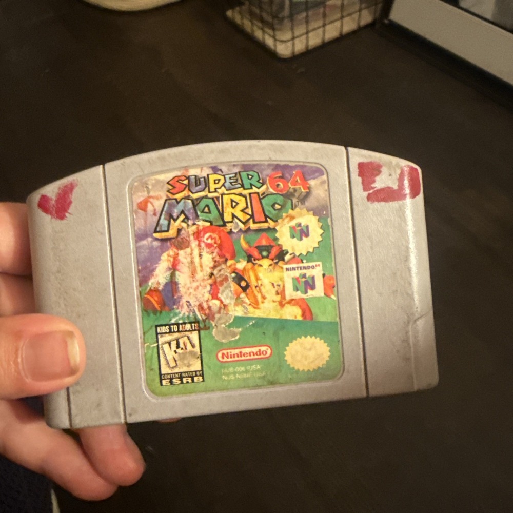 Super Mario 64 N64 (Nintendo 64, 1996) NOT TESTED AS IS